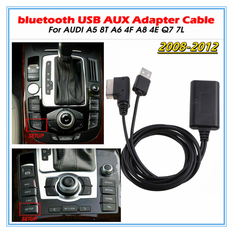 Bluetooth Adapter Receiver - AMI MMI 2G/5.0 Wireless Bluetooth Car