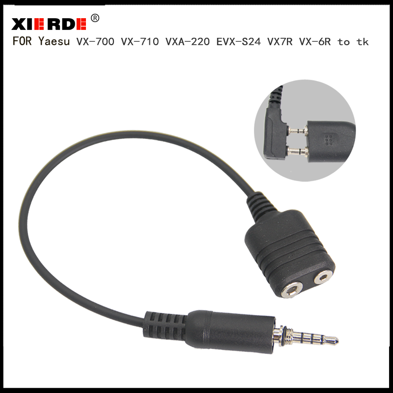 Wired Earphone Mic - Suitable for Yaesu EVX-S24 VX7R 6R