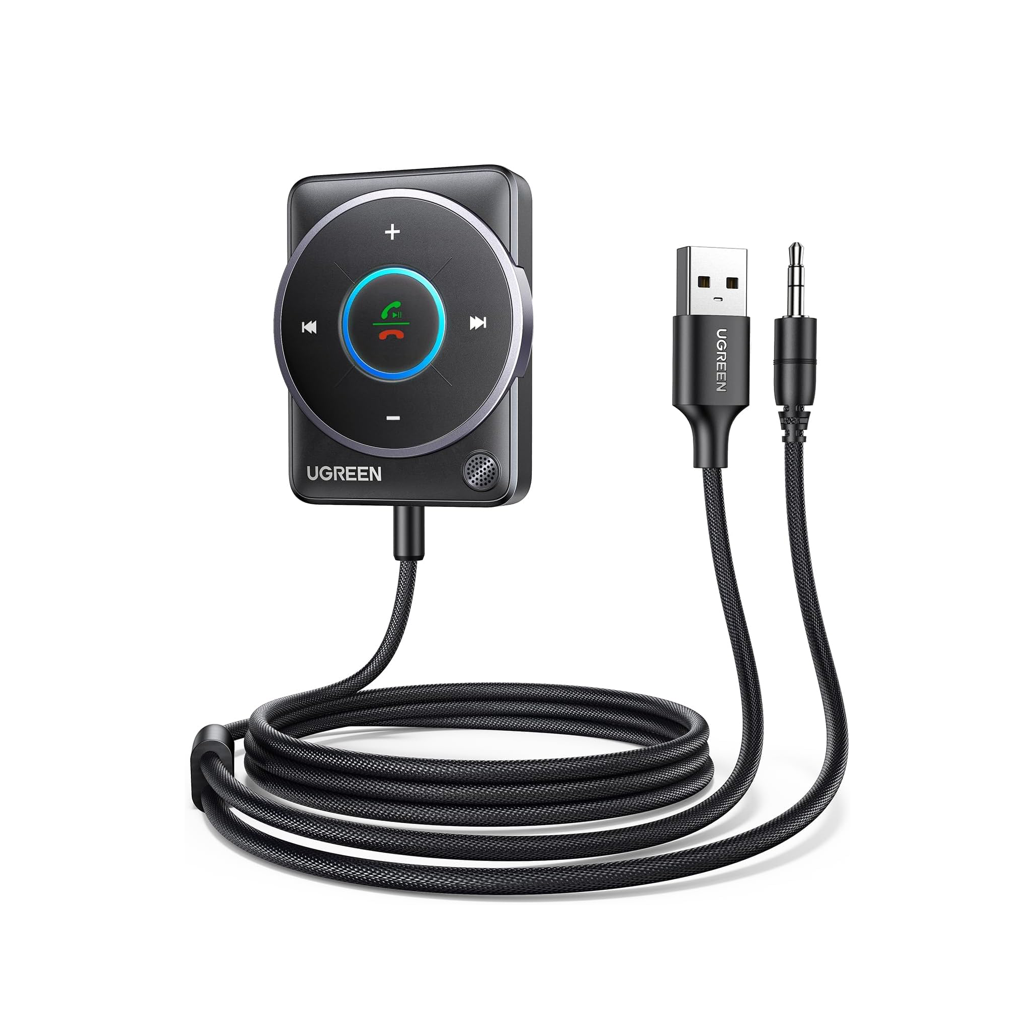 Bluetooth Adapter Receiver - UGREEN Bluetooth 5.4 Aux Car Adapter,