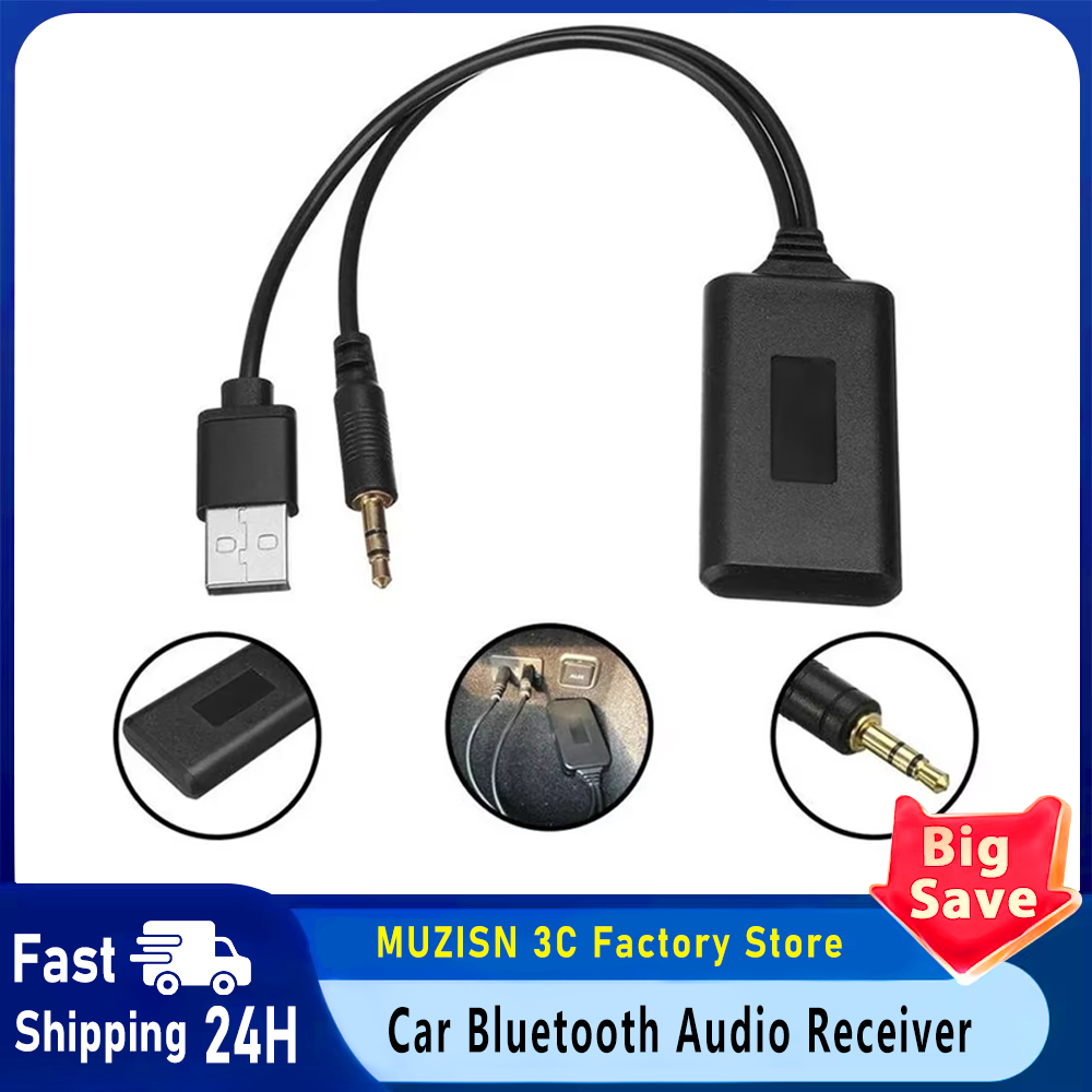 Bluetooth Adapter Receiver - Universal Car Wireless Bluetooth Compatible Receiver