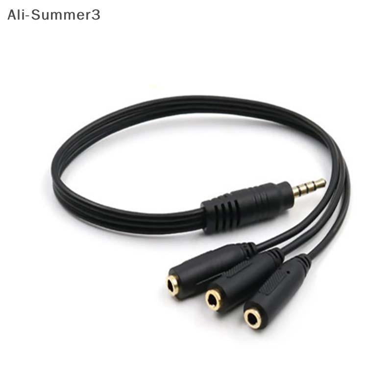 3.5mm 3 Way Port Aux Multi Hea - Earphone Splitter Jack のレビューと価格