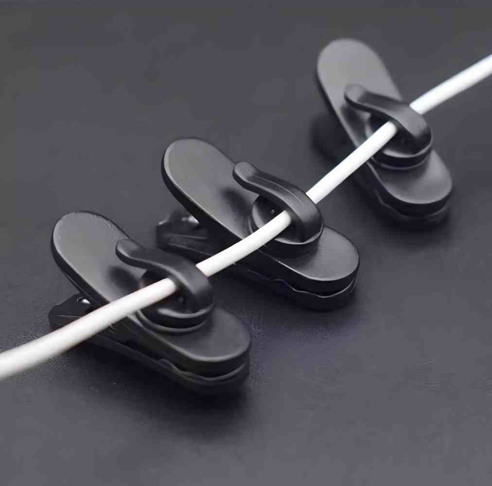 10pcs Rotating Earphone Cable  - Headphone Stand Desk のレビューと価格