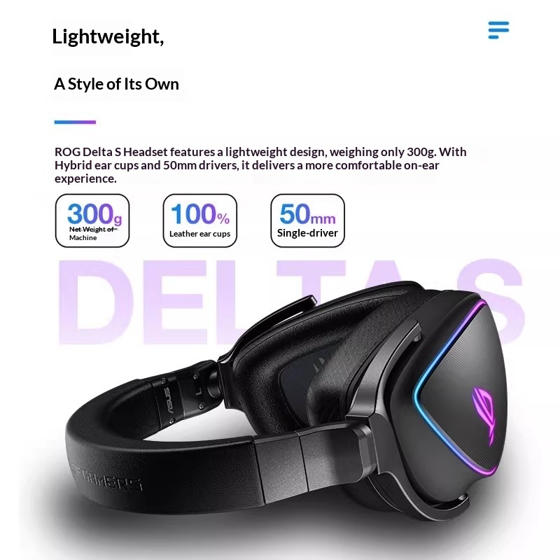 ROG Prism Lightweight Over-Ear - Gaming Headset Rgb のレビューと価格
