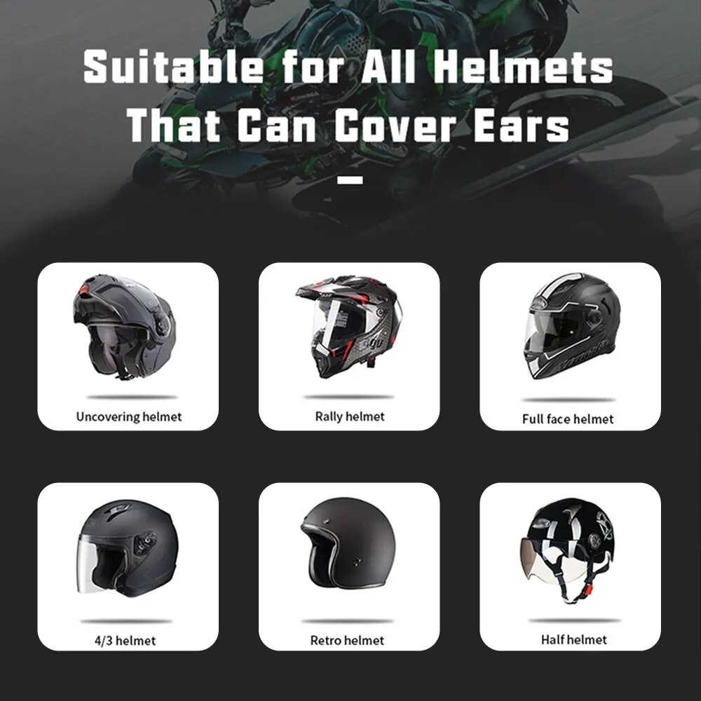 Kihous Single Ear Motorcycle H - Bluetooth Headset On Ear のレビューと価格