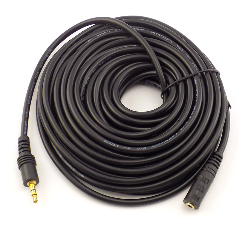 1.5/3/5/10M 3.5mm Stereo Male  - Cable Extension 3.5 のレビューと価格