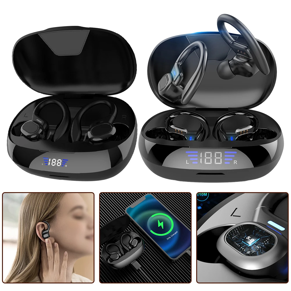 VV2 TWS Bluetooth Earphones Wi - Sports Earphone Hook のレビューと価格