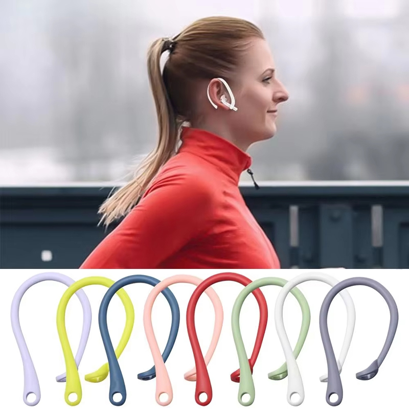 1 Pair Silicone Anti-lost Sili - Sports Earphone Hook のレビューと価格