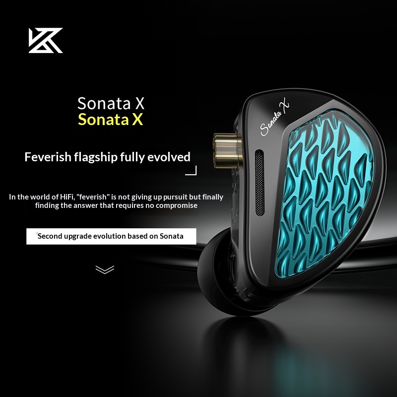 KZ Sonata X In-Ear Monitor Ear - Audiophile Headphone Wired のレビューと価格