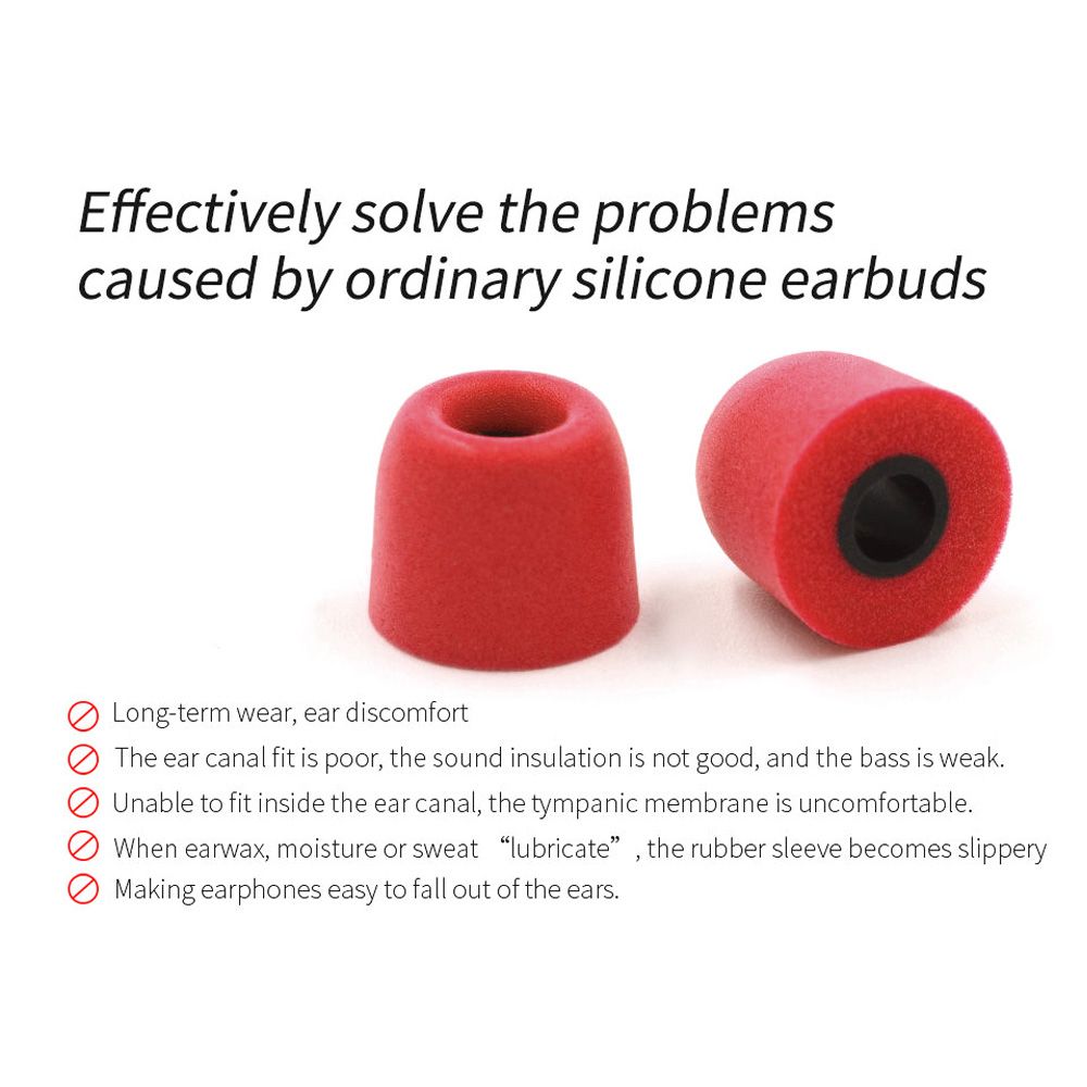 3Pairs Upgrade Noise Isolating - Earphone Foam Tip のレビューと価格