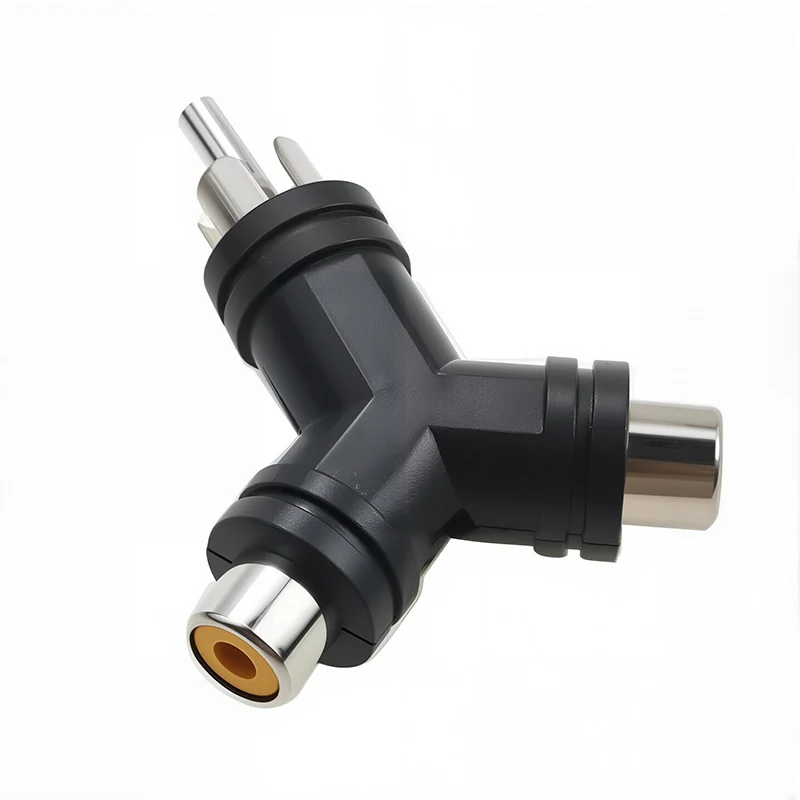 5pcs RCA Jack Female To Male P - Audio Splitter Y のレビューと価格