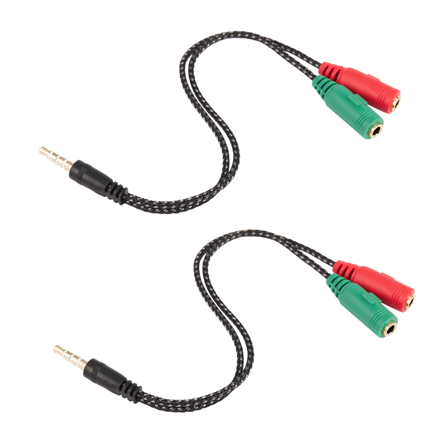 -[A51I Digital]2Pcs Cable Adap - Earphone Splitter Jack のレビューと価格