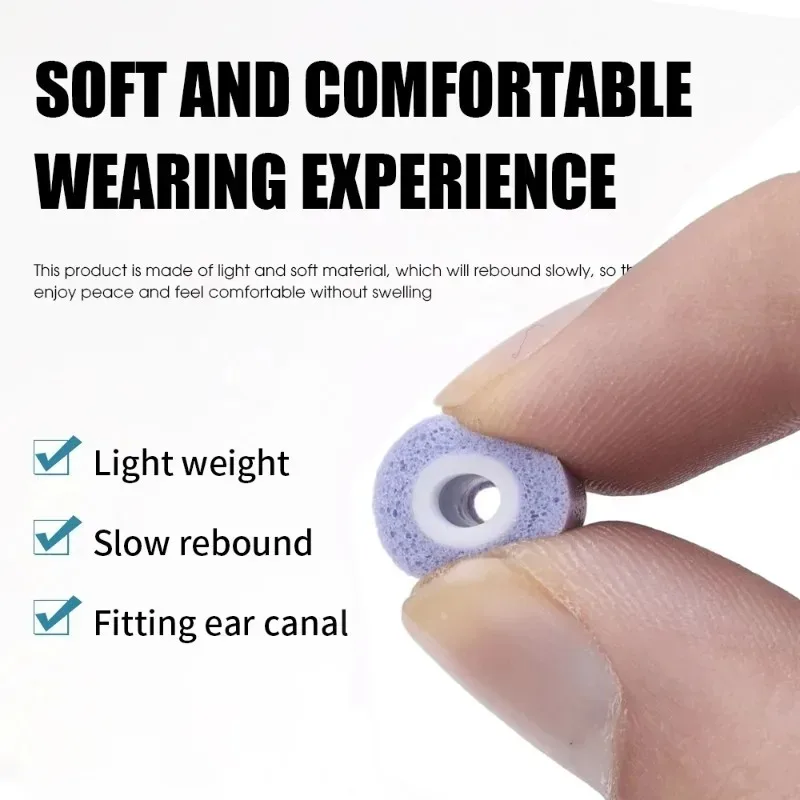1-3Pairs Memory Foam Eartips f - Earphone Foam Tip のレビューと価格