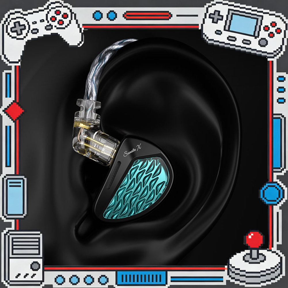 KZ Sonata X In-Ear Monitor Ear - Audiophile Headphone Wired のレビューと価格