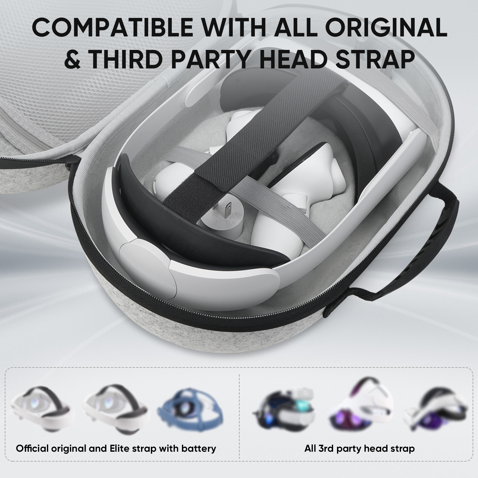 Travel Carrying Case for Meta  - Headphone Case Hard のレビューと価格