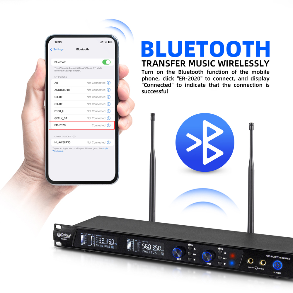 Debra UHF IEM ER-202 Wireless  - In Ear Monitor Iem のレビューと価格