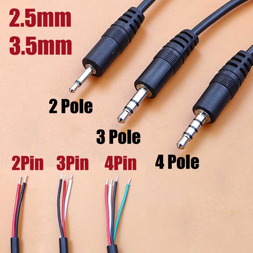 1pcs 2.5mm 3.5mm Mono Stereo A - Audiophile Headphone Wired のレビューと価格