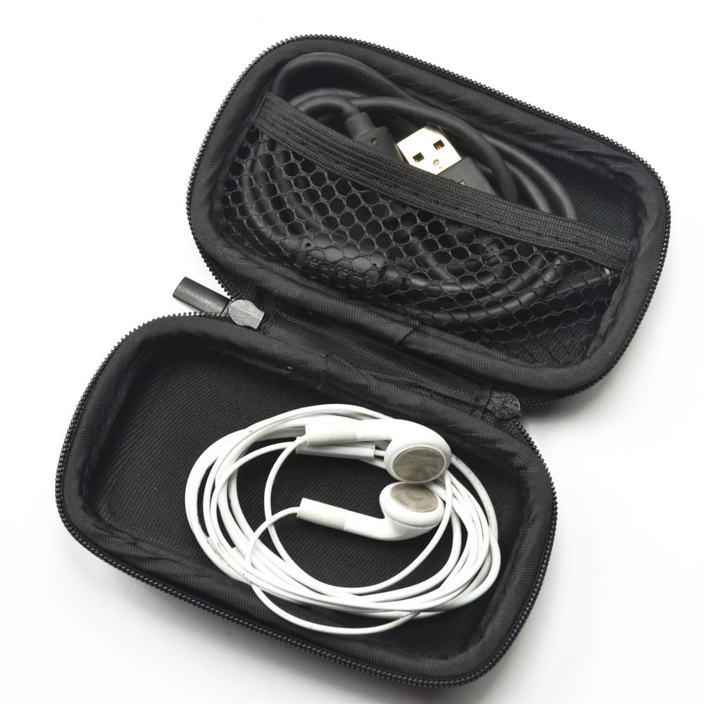 Green Rectangle Shaped Hard Ea - Headphone Case Hard のレビューと価格