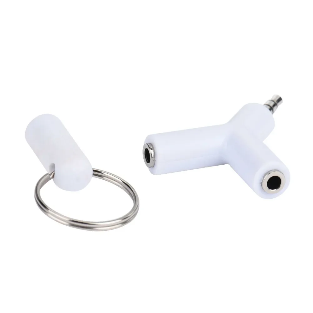 Audio Splitter Y Jack Male to  - Earphone Splitter Jack のレビューと価格