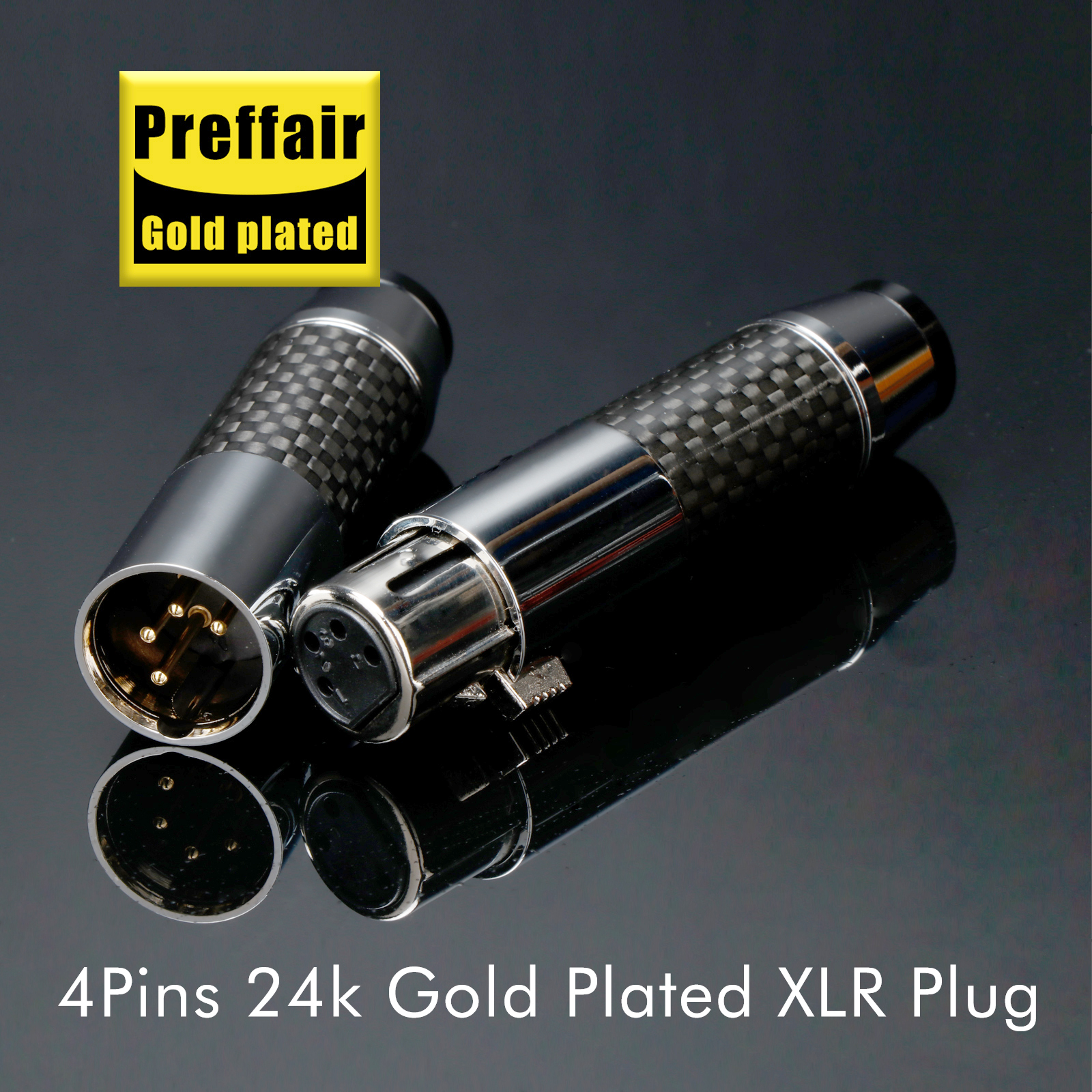 4pin XLR Connector Headphone X - Wired Earphone Mic のレビューと価格
