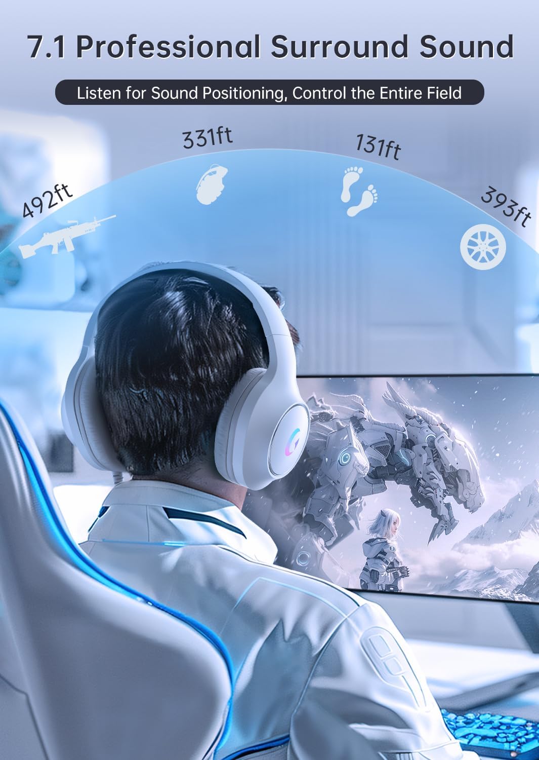Gaming Headset With 7.1 Surrou - Gaming Headset Rgb のレビューと価格