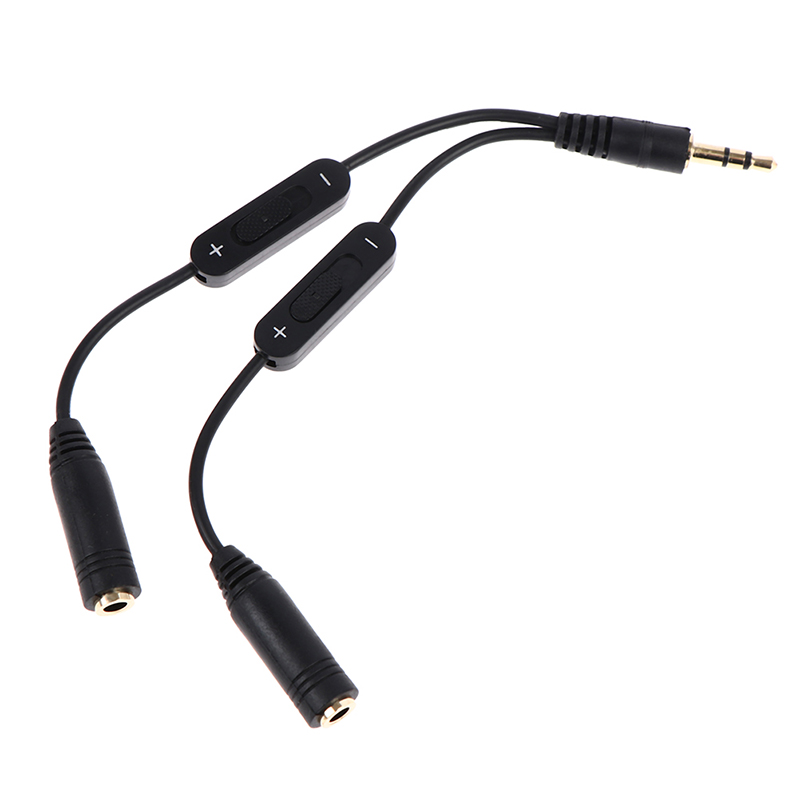 1pc 1 In 2 Out 3.5mm Stereo Ma - Audio Splitter Y のレビューと価格