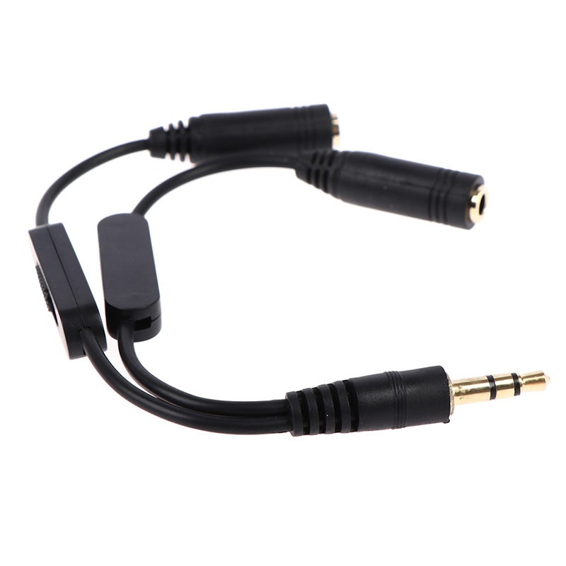 1pc 1 In 2 Out 3.5mm Stereo Ma - Audio Splitter Y のレビューと価格