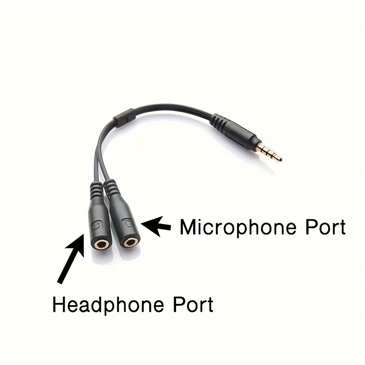 3.5mm Stereo Audio 1Male to 2  - Audio Splitter Y のレビューと価格