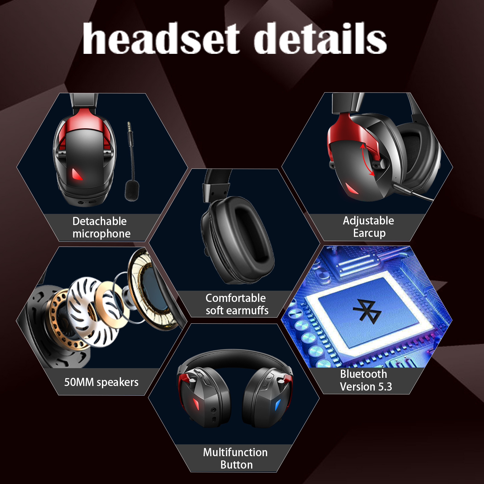 Wireless Gaming Headset with D - Gaming Headset Rgb のレビューと価格