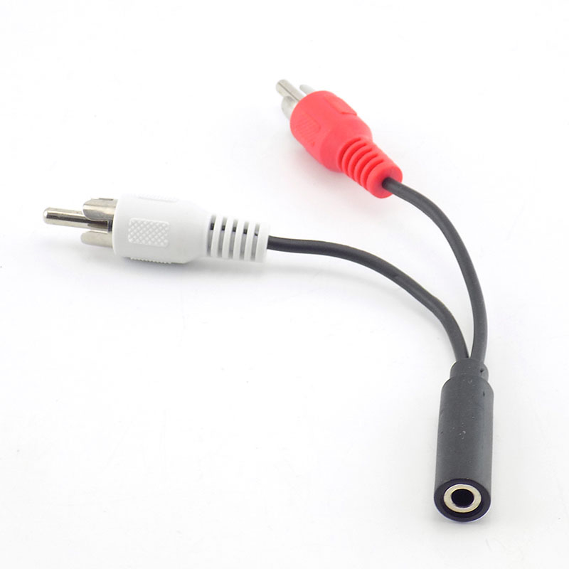 3.5mm RCA Female jack Stereo t - Cable Extension 3.5 のレビューと価格