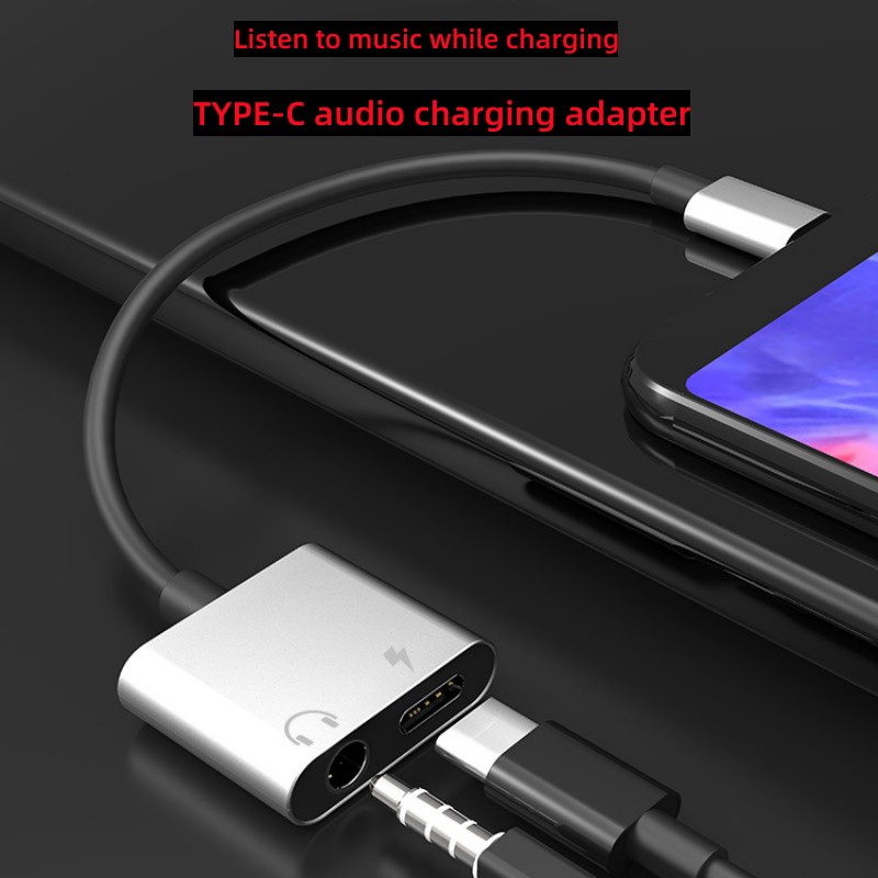 2 in 1 Audio Adapter Type C To - Audiophile Headphone Wired のレビューと価格