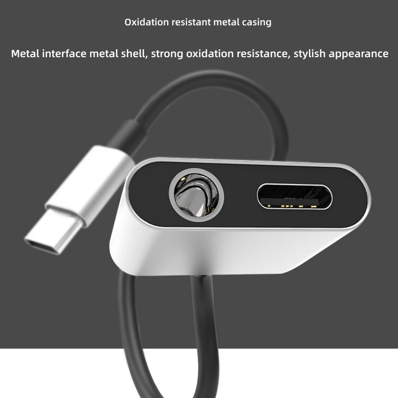 2 in 1 Audio Adapter Type C To - Audiophile Headphone Wired のレビューと価格
