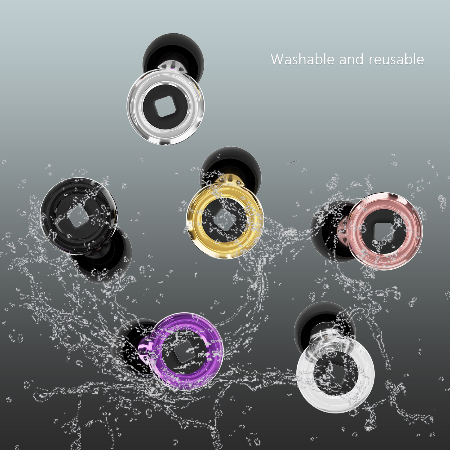 Reusable Silicone Ear Plugs No - Silicone Ear Tip Replacement のレビューと価格