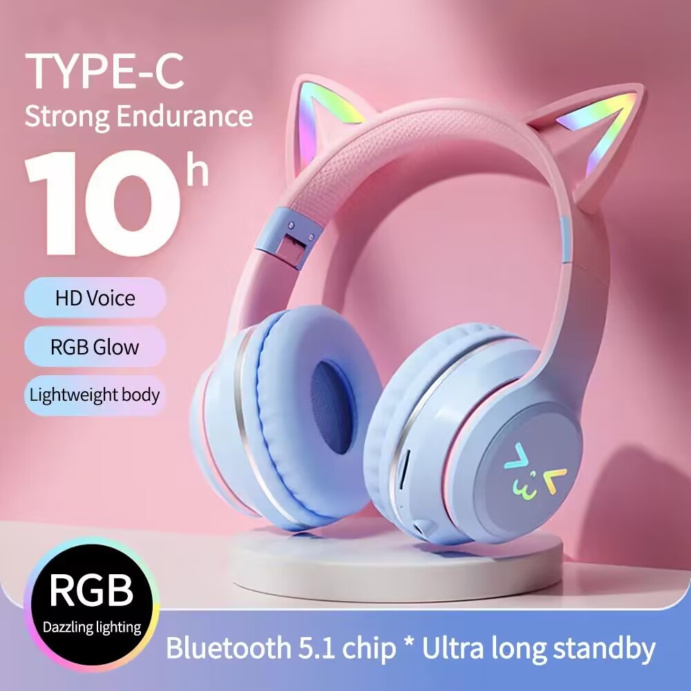 RGB Glow Earphones Wireless Ea - Gaming Headset Rgb のレビューと価格