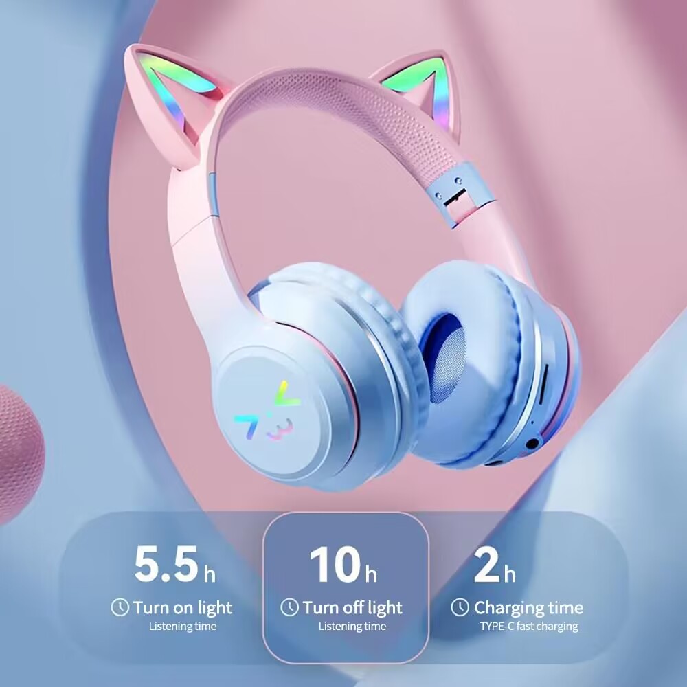 RGB Glow Earphones Wireless Ea - Gaming Headset Rgb のレビューと価格