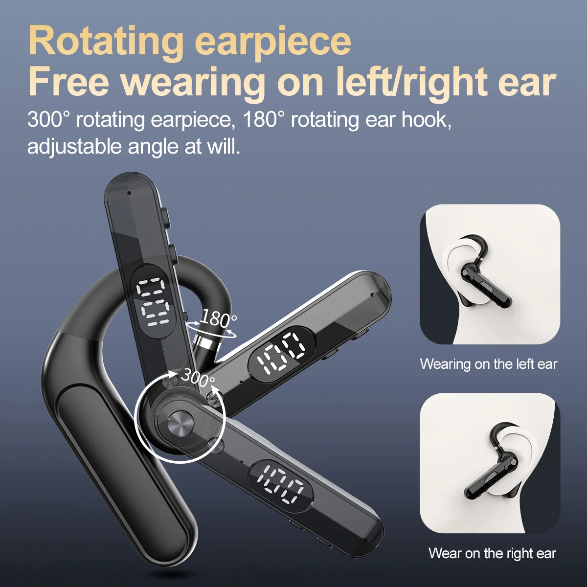 Wireless Bluetooth Headphones  - Bluetooth Headset On Ear のレビューと価格