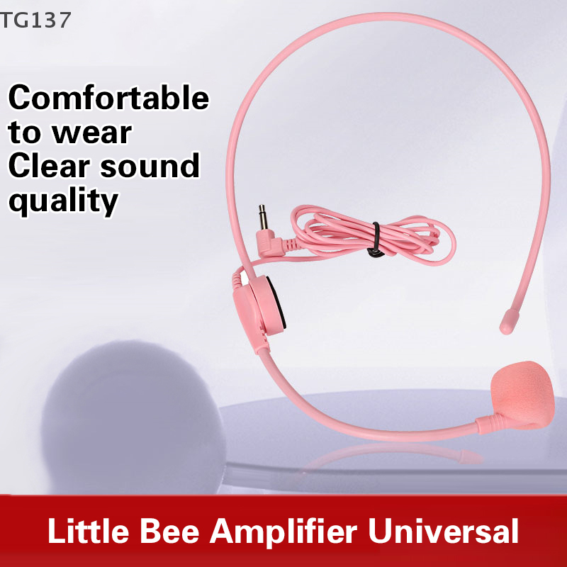 1Pcs 3.5MM Pink Headworn Wired - Wired Earphone Mic のレビューと価格