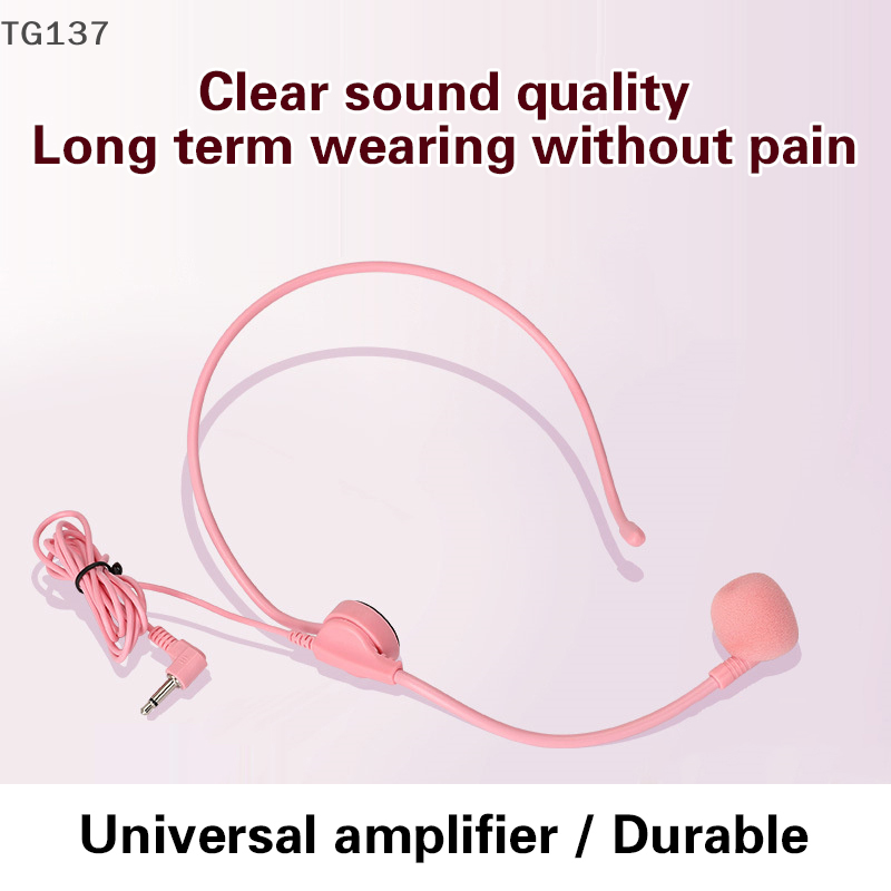 1Pcs 3.5MM Pink Headworn Wired - Wired Earphone Mic のレビューと価格