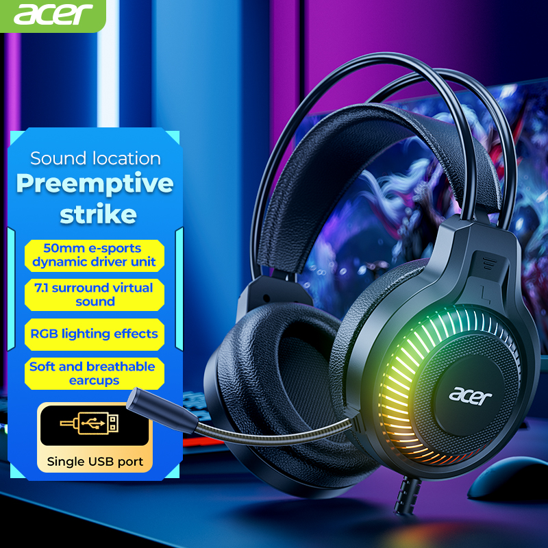 RGB Cool Lighting Wired Earpho - Gaming Headset Rgb のレビューと価格