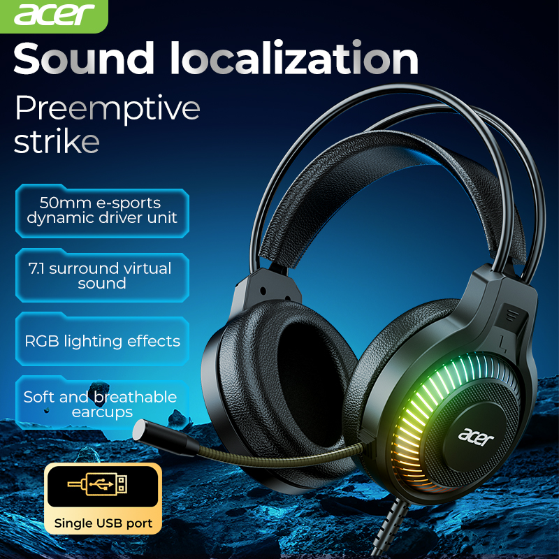 RGB Cool Lighting Wired Earpho - Gaming Headset Rgb のレビューと価格
