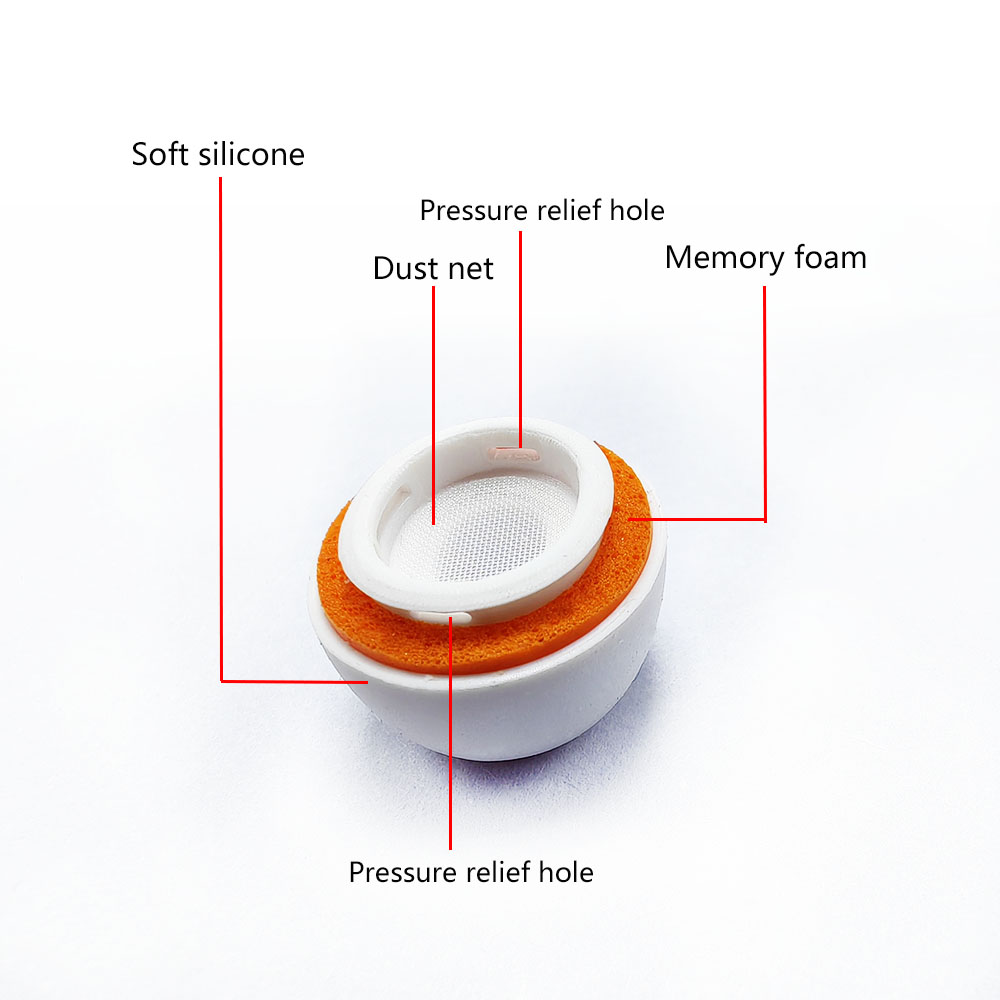 1 Pairs Memory Foam Ear Tips f - Earphone Foam Tip のレビューと価格