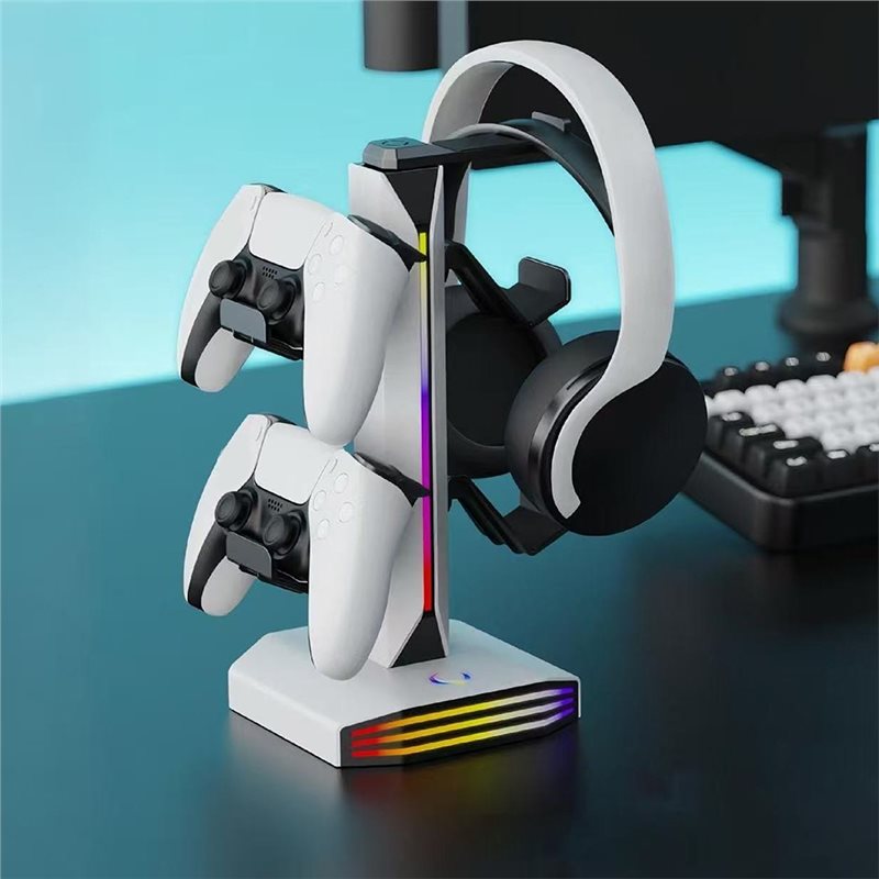 L62A Headphone Stand For Desk  - Gaming Headset Rgb のレビューと価格