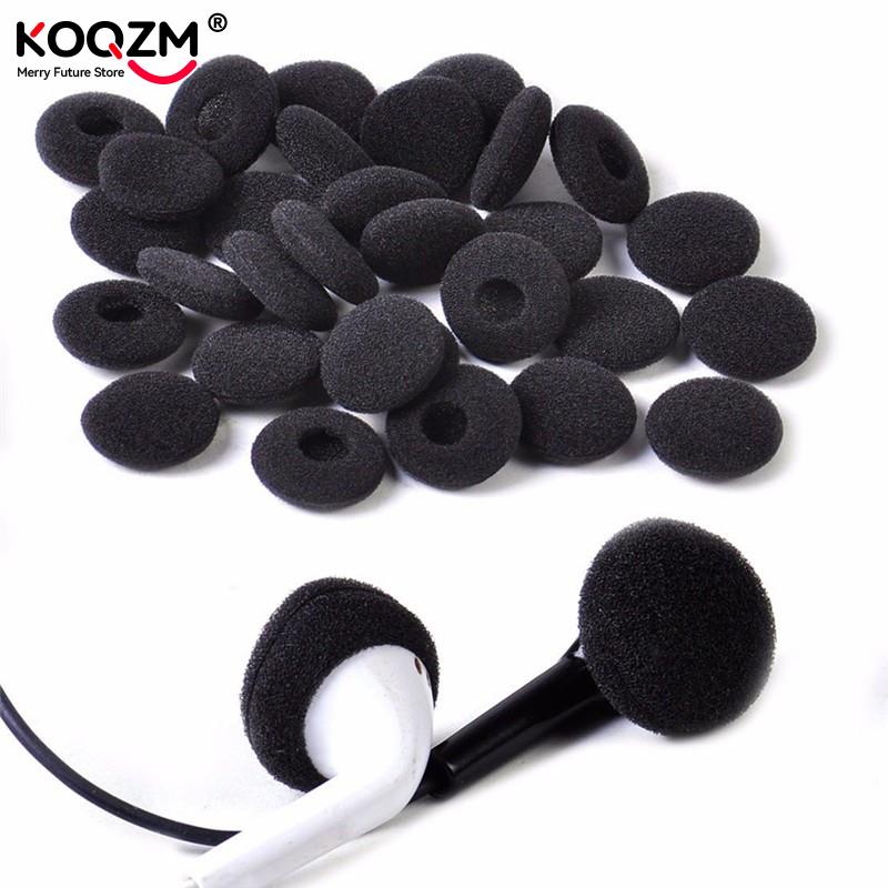 30pcs Sponge Covers Tips Black - Earphone Foam Tip のレビューと価格