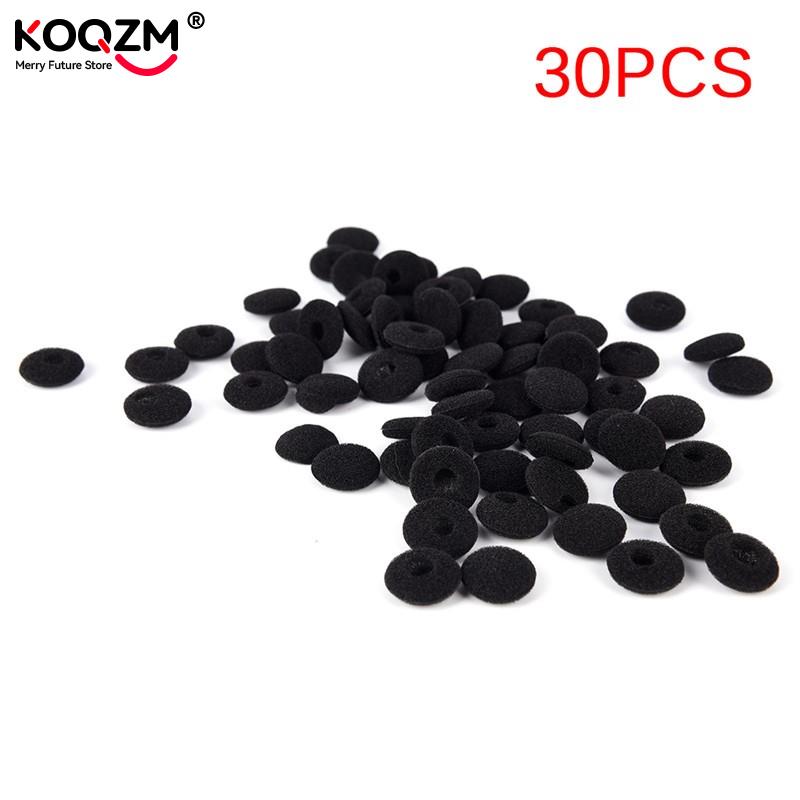 30pcs Sponge Covers Tips Black - Earphone Foam Tip のレビューと価格