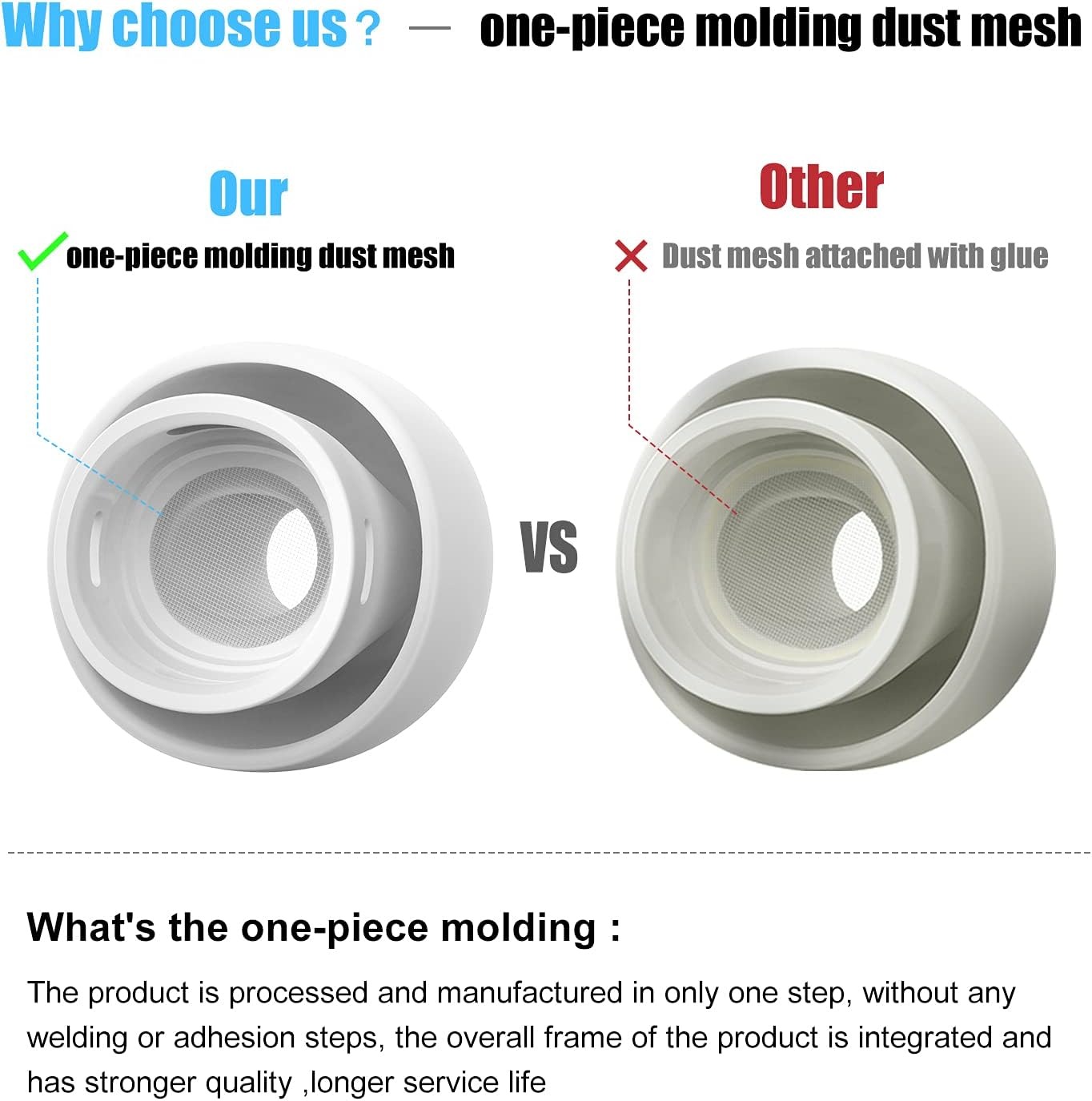 Silicone Ear Tips for AirPods  - Silicone Ear Tip Replacement のレビューと価格