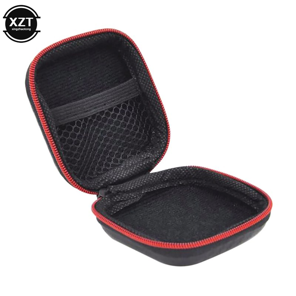 Headphone Bag Mini Zipper Squa - Headphone Case Hard のレビューと価格