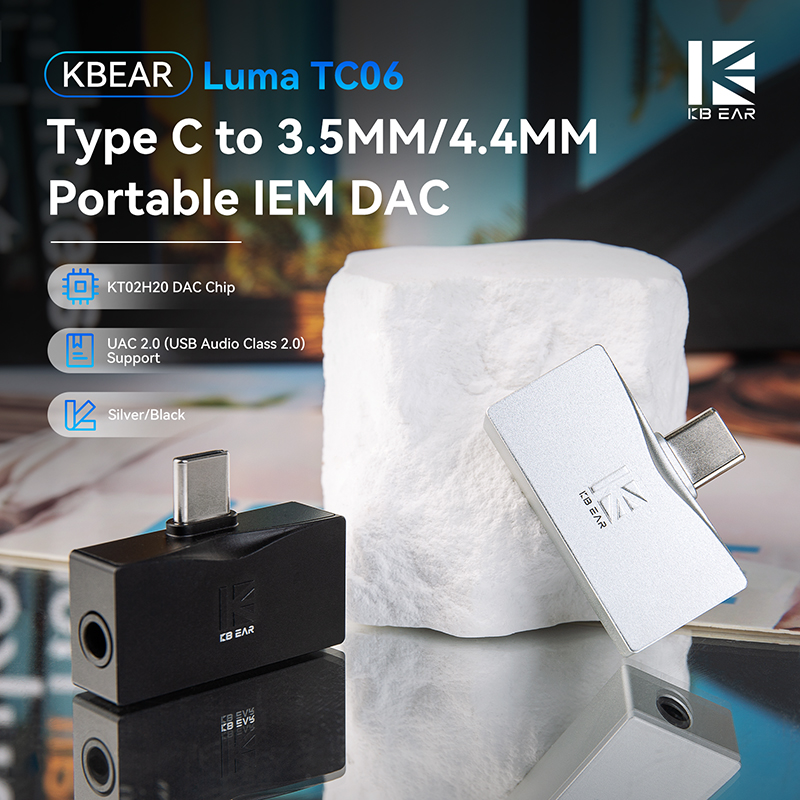 KBEAR Luma TC06 Type C to 3.5M - In Ear Monitor Iem のレビューと価格
