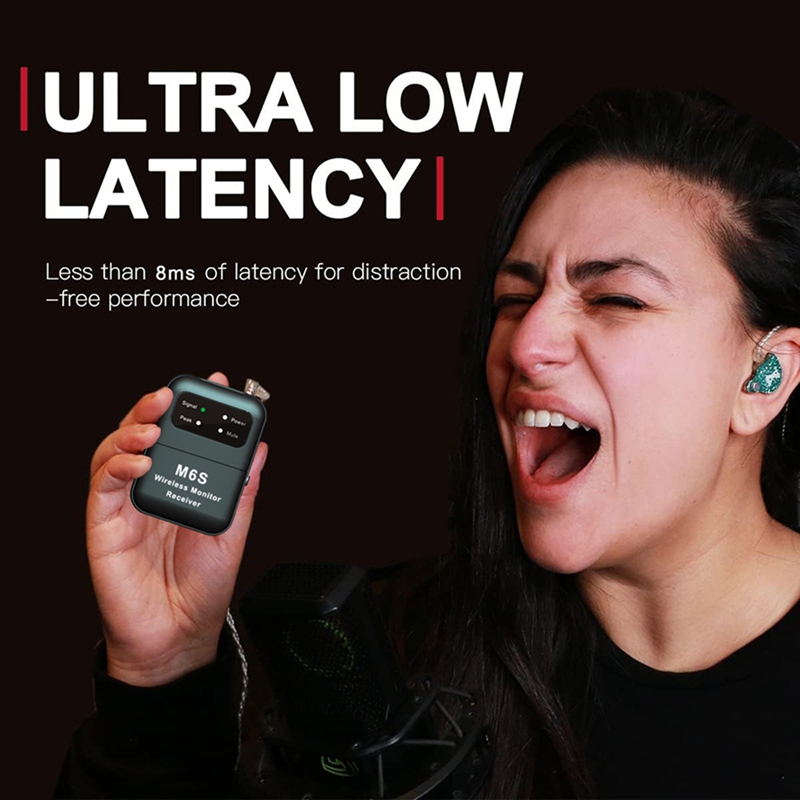 A73E-2.4G Wireless In Ear Moni - In Ear Monitor Iem のレビューと価格