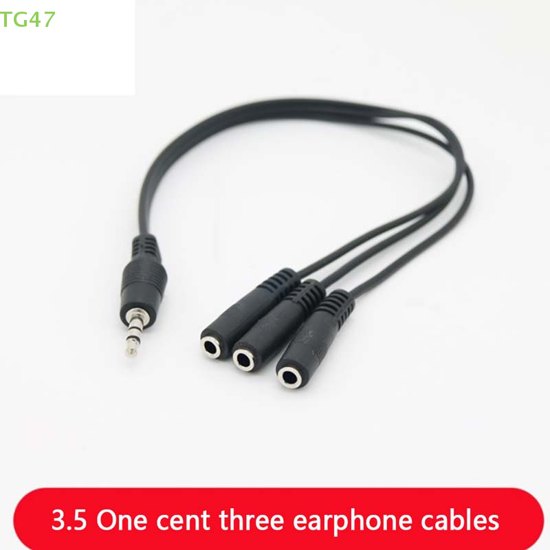 [Y]3.5mm 3 Way Port Aux Multi  - Earphone Splitter Jack のレビューと価格