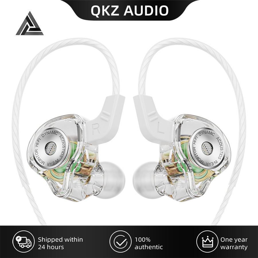 Qkz Ak6 Ultra In Ear Monitor D - Wired Earphone Mic のレビューと価格