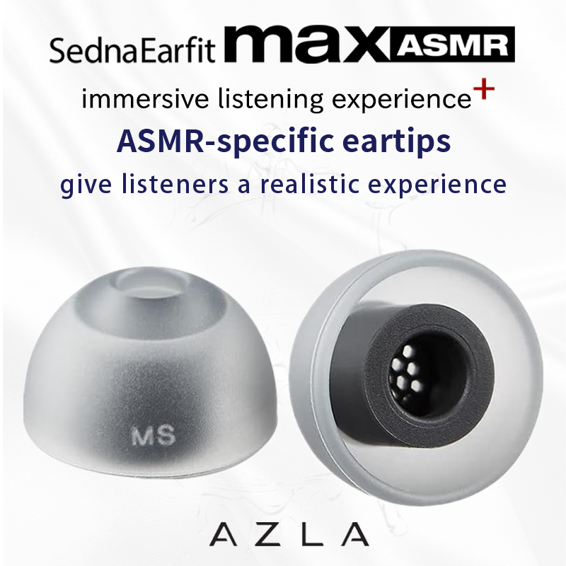 AZLA MAX ASMR AZLA ASMR Eartip - Silicone Ear Tip Replacement のレビューと価格